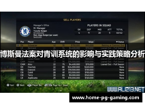 博斯曼法案对青训系统的影响与实践策略分析