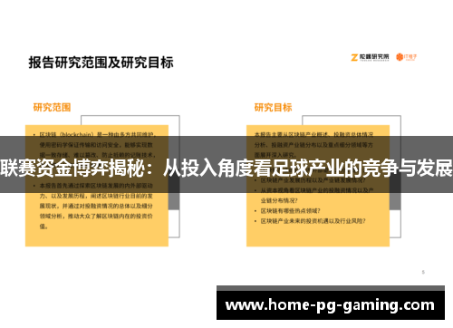 联赛资金博弈揭秘：从投入角度看足球产业的竞争与发展